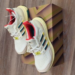 ADIDAS untraboost 1.0 DNA in Cream white/ EQT green/ Scarlet color - NWT